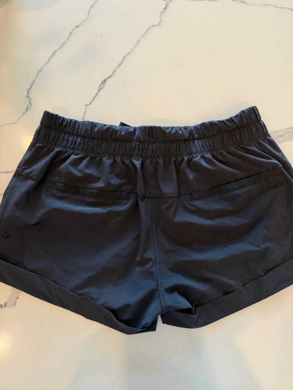 lululemon athletica Women's Spring Break Away Shorts- Black Size 8